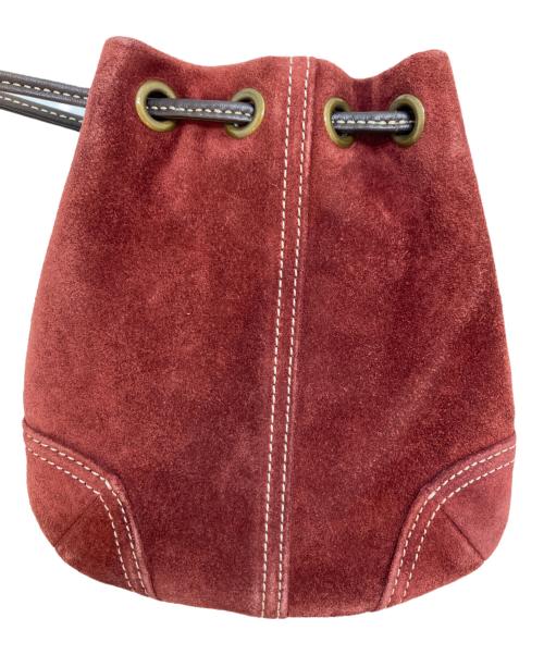 COACH（コーチ）COACH (コーチ) 巾着ポーチ ブラウンの古着・服飾アイテム