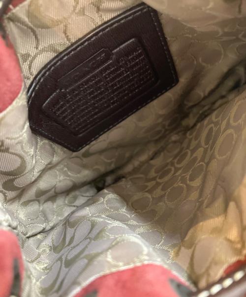COACH（コーチ）COACH (コーチ) 巾着ポーチ ブラウンの古着・服飾アイテム
