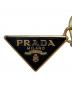 PRADA (プラダ) エナメル メタル ピアス ゴールド：45000円