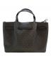 MICHAEL KORS (マイケルコース) カーソン ミディアム シグネチャー ロゴ サッチェル ブラック：7000円