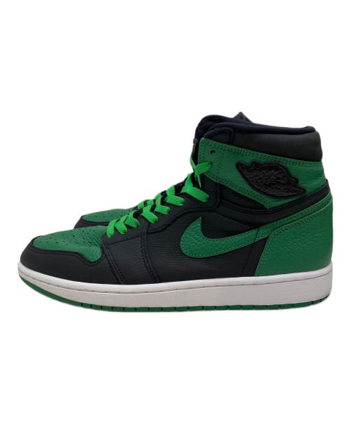 NIKE（ナイキ）NIKE (ナイキ) Air Jordan 1 Retro High OG ブラック×グリーン サイズ:28CMの古着・服飾アイテム