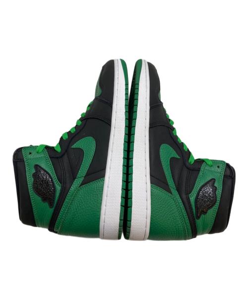 NIKE（ナイキ）NIKE (ナイキ) Air Jordan 1 Retro High OG ブラック×グリーン サイズ:28CMの古着・服飾アイテム