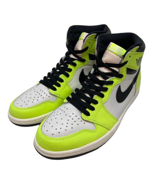 NIKE（ナイキ）NIKE (ナイキ) Air Jordan 1 High OG ホワイト×イエロー サイズ:28CMの古着・服飾アイテム