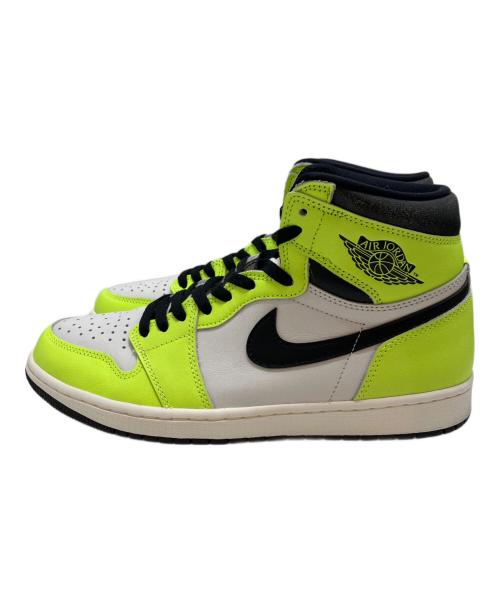 NIKE（ナイキ）NIKE (ナイキ) Air Jordan 1 High OG ホワイト×イエロー サイズ:28CMの古着・服飾アイテム