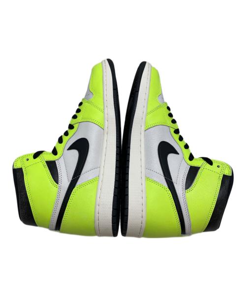 NIKE（ナイキ）NIKE (ナイキ) Air Jordan 1 High OG ホワイト×イエロー サイズ:28CMの古着・服飾アイテム