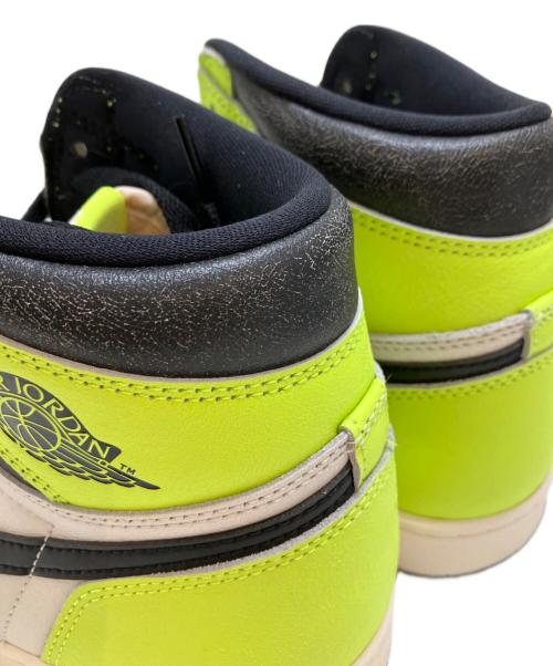 NIKE（ナイキ）NIKE (ナイキ) Air Jordan 1 High OG ホワイト×イエロー サイズ:28CMの古着・服飾アイテム
