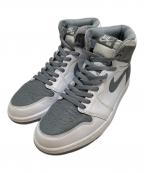 NIKEナイキ）の古着「Air Jordan 1 High OG "Stealth"」｜ホワイト×グレー