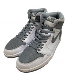 NIKE（ナイキ）の古着「Air Jordan 1 High OG "Stealth"」｜ホワイト×グレー
