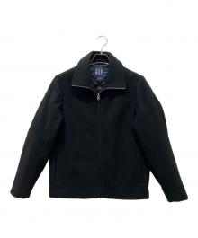 GAP（ギャップ）の古着「00‘sスタンドカラーウールジャケット」｜ブラック