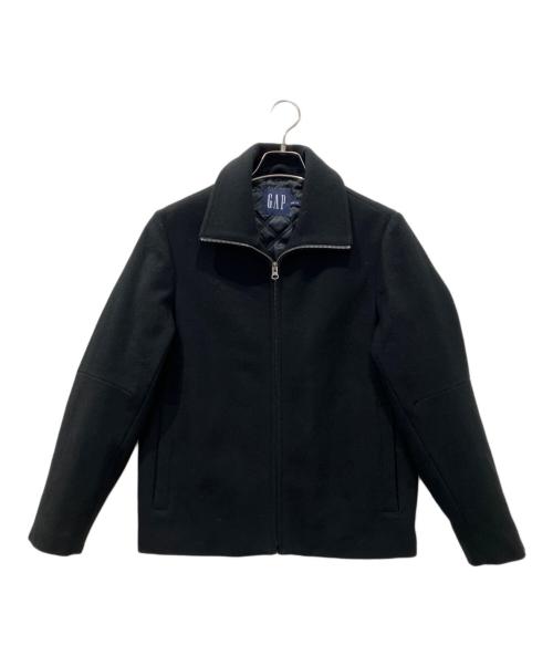 GAP（ギャップ）GAP (ギャップ) 00‘sスタンドカラーウールジャケット ブラック サイズ:XXSの古着・服飾アイテム
