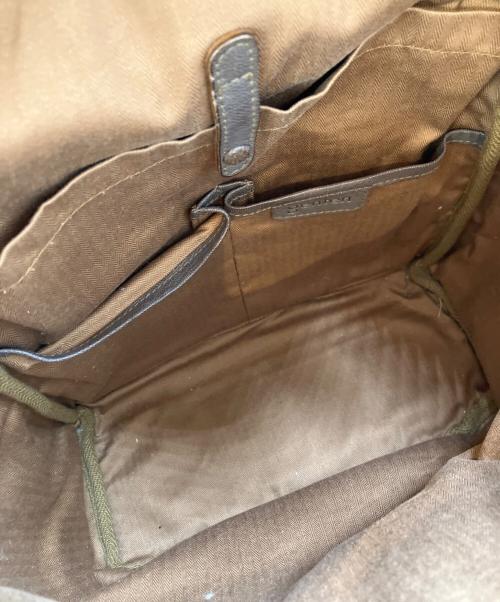 genten（ゲンテン）genten (ゲンテン) ゴートベーシック リュック ブラウンの古着・服飾アイテム