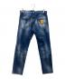 DSQUARED2 (ディースクエアード) スキニーデニムパンツ インディゴ サイズ:48：8000円