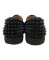 中古・古着 Christian Louboutin (クリスチャン・ルブタン) ROLLER BOAT/スタッズスリッポン ブラック サイズ:43：20000円