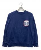 Onitsuka Tigerオニツカタイガー）の古着「SWEAT TOP」｜ネイビー