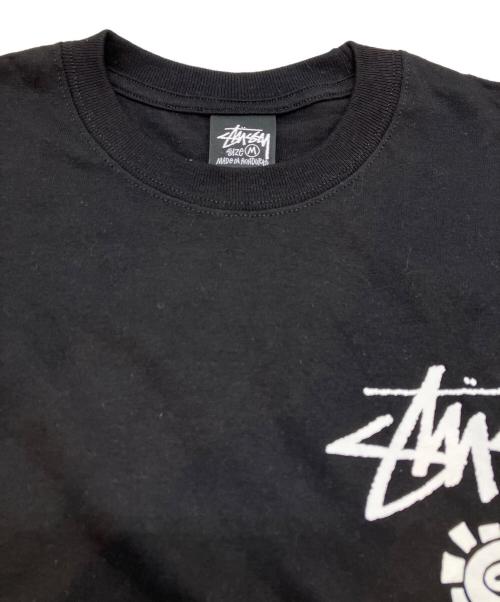 stussy（ステューシー）stussy (ステューシー) プリントTシャツ ブラック サイズ:Mの古着・服飾アイテム