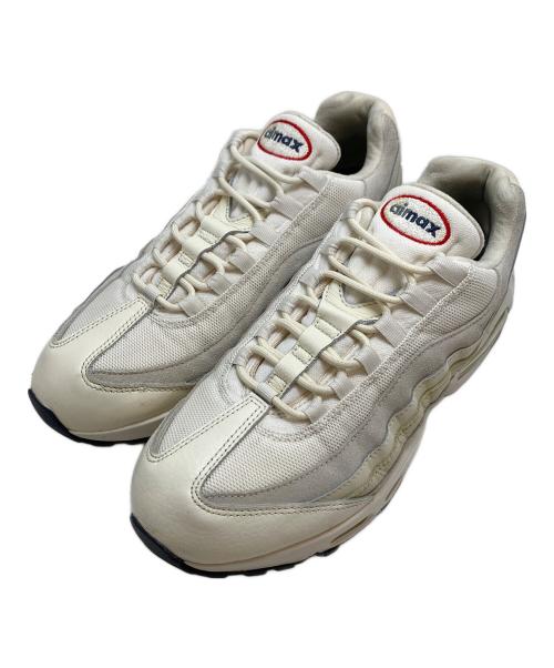NIKE（ナイキ）NIKE (ナイキ) AIR MAX 95 OG PRM PALE IVORY/UNIVERSITY アイボリー サイズ:28CMの古着・服飾アイテム