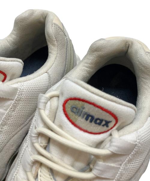 NIKE（ナイキ）NIKE (ナイキ) AIR MAX 95 OG PRM PALE IVORY/UNIVERSITY アイボリー サイズ:28CMの古着・服飾アイテム