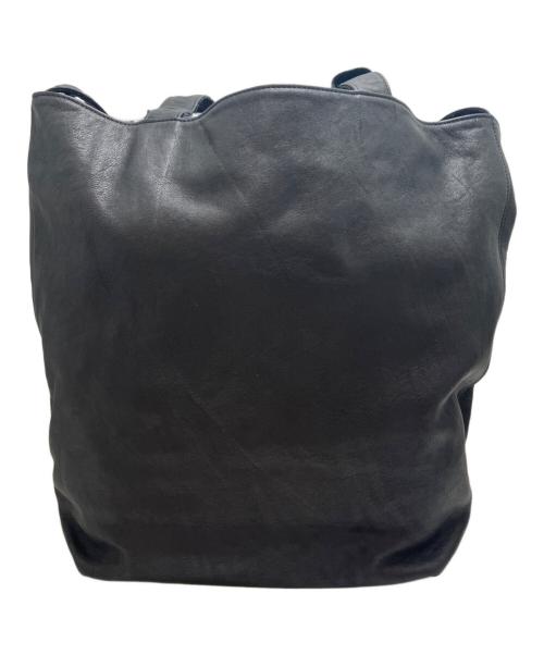 CHRISTIAN PEAU（クリスチャンポー）CHRISTIAN PEAU (クリスチャンポー) 2WAYレザートートバッグ ブラックの古着・服飾アイテム