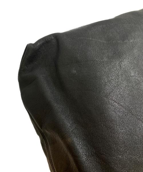 CHRISTIAN PEAU（クリスチャンポー）CHRISTIAN PEAU (クリスチャンポー) 2WAYレザートートバッグ ブラックの古着・服飾アイテム