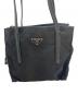 中古・古着 PRADA (プラダ) トートバッグ ブラック：9000円