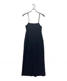AURALEE（オーラリー）の古着「HARD TWIST WOOL DOBBY DRESS」｜ブラック