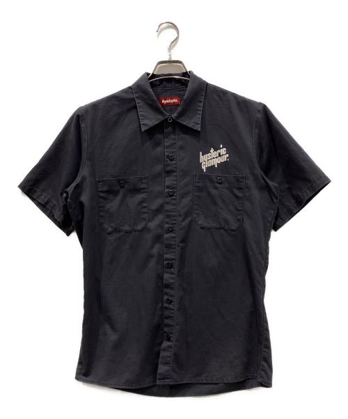Hysteric Glamour（ヒステリックグラマー）Hysteric Glamour (ヒステリックグラマー) シャツ ネイビー サイズ:印字消えの古着・服飾アイテム