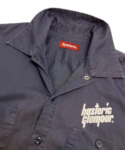 Hysteric Glamour（ヒステリックグラマー）Hysteric Glamour (ヒステリックグラマー) シャツ ネイビー サイズ:印字消えの古着・服飾アイテム