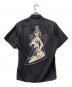 Hysteric Glamour (ヒステリックグラマー) シャツ ネイビー サイズ:印字消え：6000円