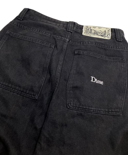 Dime（ダイム）Dime (ダイム) ブラックデニムパンツ ブラック サイズ:Mの古着・服飾アイテム