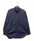 ATONエイトン）の古着「SUVIN BROAD WASHED SHIRT」｜ネイビー