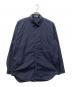 ATON（エイトン）の古着「SUVIN BROAD WASHED SHIRT」｜ネイビー