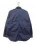 ATON (エイトン) SUVIN BROAD WASHED SHIRT ネイビー サイズ:XL：8000円