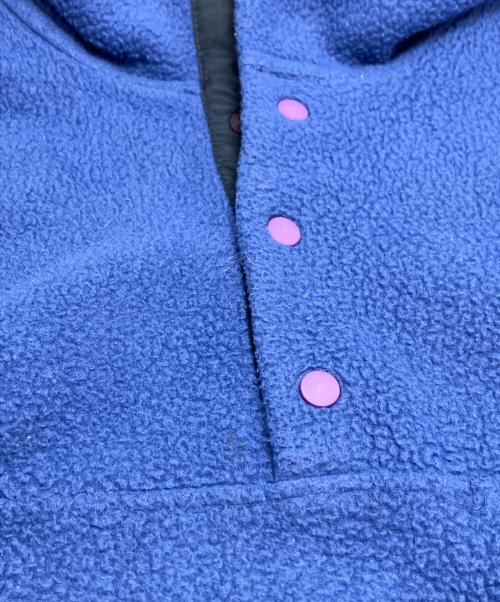 Patagonia（パタゴニア）Patagonia (パタゴニア) 90'sシンチラスナップT ブルー サイズ:Mの古着・服飾アイテム