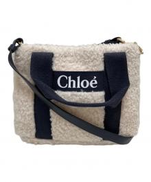 Chloe（クロエ）の古着「クロエ キッズ ショルダーバッグ」｜アイボリー