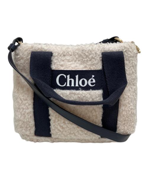 Chloe（クロエ）Chloe (クロエ) クロエ キッズ ショルダーバッグ アイボリーの古着・服飾アイテム