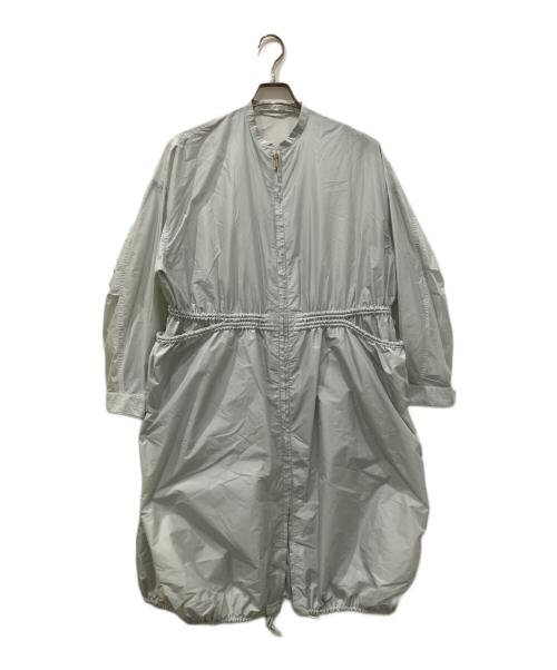 DRWCYS（ドロシーズ）DRWCYS (ドロシーズ) シルク混コート グレー サイズ:36の古着・服飾アイテム