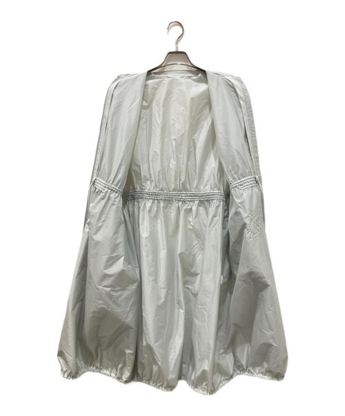 DRWCYS（ドロシーズ）DRWCYS (ドロシーズ) シルク混コート グレー サイズ:36の古着・服飾アイテム