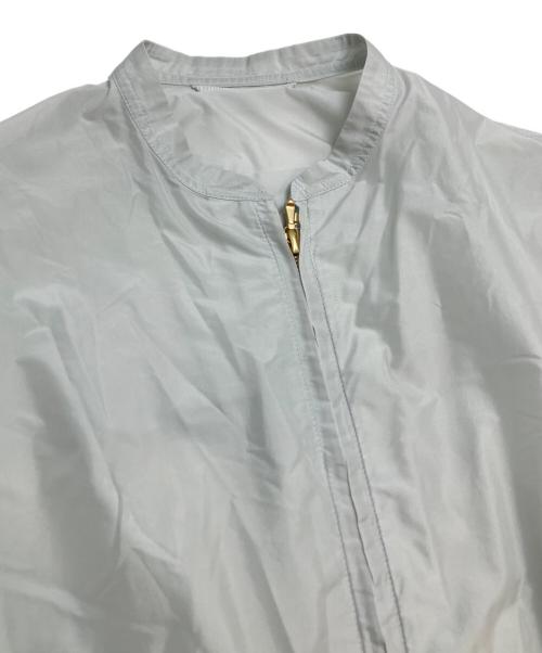 DRWCYS（ドロシーズ）DRWCYS (ドロシーズ) シルク混コート グレー サイズ:36の古着・服飾アイテム