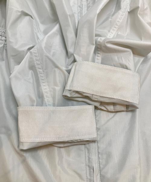 DRWCYS（ドロシーズ）DRWCYS (ドロシーズ) シルク混コート グレー サイズ:36の古着・服飾アイテム