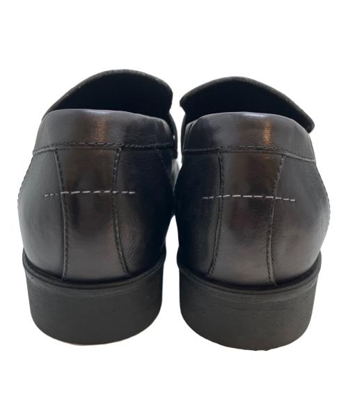 MM6 Maison Margiela（エムエムシックスメゾンマルジェラ）MM6 Maison Margiela (エムエムシックスメゾンマルジェラ) シティ バイカーローファ- ブラック サイズ:40の古着・服飾アイテム