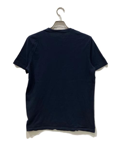 LOUIS VUITTON（ルイ ヴィトン）LOUIS VUITTON (ルイ ヴィトン) サークルLV刺繍入りクルーネック半袖Tシャツ ネイビー サイズ:Mの古着・服飾アイテム