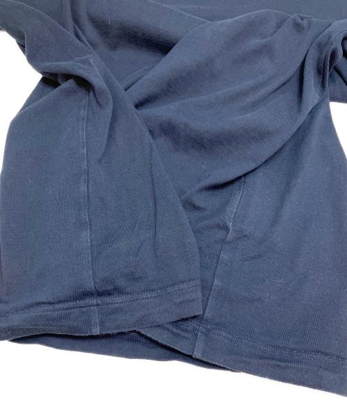 LOUIS VUITTON（ルイ ヴィトン）LOUIS VUITTON (ルイ ヴィトン) サークルLV刺繍入りクルーネック半袖Tシャツ ネイビー サイズ:Mの古着・服飾アイテム