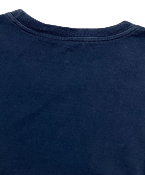 LOUIS VUITTON（ルイ ヴィトン）LOUIS VUITTON (ルイ ヴィトン) サークルLV刺繍入りクルーネック半袖Tシャツ ネイビー サイズ:Mの古着・服飾アイテム
