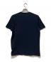 LOUIS VUITTON (ルイ ヴィトン) サークルLV刺繍入りクルーネック半袖Tシャツ ネイビー サイズ:M：17000円