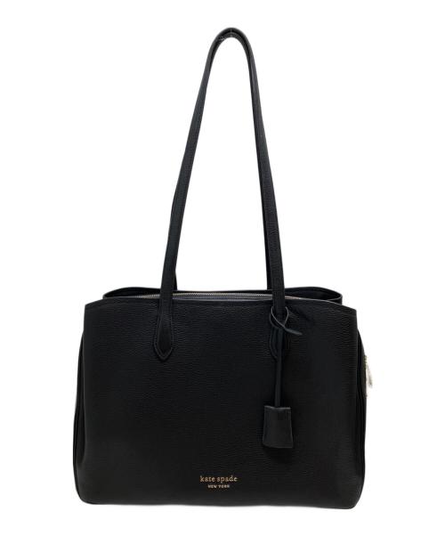 Kate Spade（ケイトスペード）Kate Spade (ケイトスペード) ハドソン ラージ ワーク トート ブラック サイズ:表記なしの古着・服飾アイテム