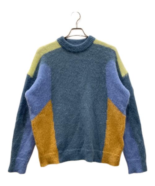 DIESEL（ディーゼル）DIESEL (ディーゼル) モヘア混ニット マルチカラー サイズ:Sの古着・服飾アイテム