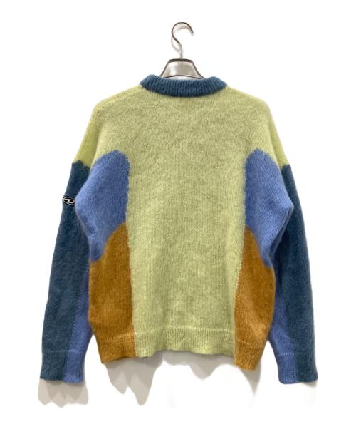 DIESEL（ディーゼル）DIESEL (ディーゼル) モヘア混ニット マルチカラー サイズ:Sの古着・服飾アイテム