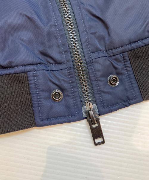 DIESEL（ディーゼル）DIESEL (ディーゼル) MA-1ジャケット ネイビー サイズ:Mの古着・服飾アイテム