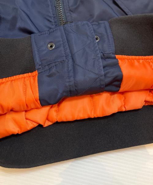 DIESEL（ディーゼル）DIESEL (ディーゼル) MA-1ジャケット ネイビー サイズ:Mの古着・服飾アイテム