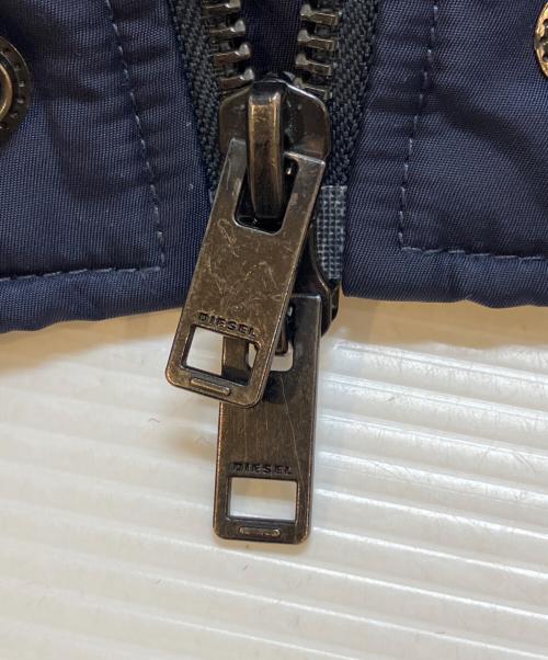 DIESEL（ディーゼル）DIESEL (ディーゼル) MA-1ジャケット ネイビー サイズ:Mの古着・服飾アイテム